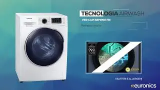 Samsung | Lavasciuga | Crystal Clean Slim | WD80K52E0AW