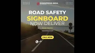 Reflective Road Sign Board by Signxpress India