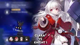 Clara vs knight 1 anomaly arbitration | Honkai star rail
