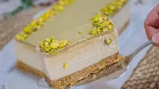 🎂✨ Pastel de Pistacho y Pasta Kataifi 🍃😍 ¡Un Sabor Único que Te Sorprenderá! 😍Cheesecake Dubai 😍