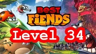 Best Fiends - Level 34 - Enge Kurve - L&ouml;sung Solution Walkthrough