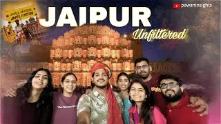 Jaipur Vlog ❤️ | First Time Exploring Jaipur | Culture, Streets & Vibes