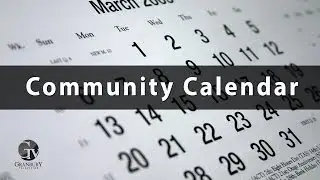 Community Calendar Week of September 23, 2013