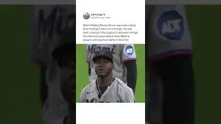 Ronny Simon was emotional after making 3 errors 💔 #baseball #mlb #emotional #sports #crying