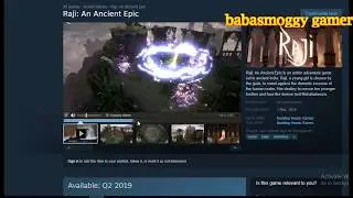 Raji an ancient epic game based on Indian story ! DOwnload  on PC