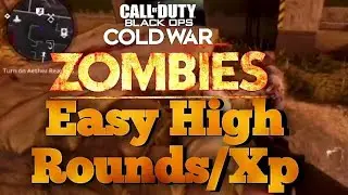 Easy High Rounds and Xp | Cold War Zombie #Shorts #Cod #Callofduty