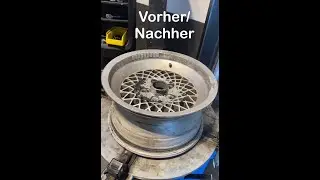 Chrom Silber Optik Vorher/Nachher