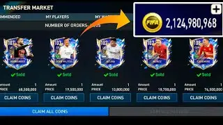 I SOLD ALL MY TOTY PLAYERS & MADE OVER 1.2B COINS IN FIFA MOBILE 23