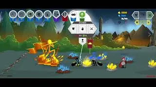 Stick war saga zilaros snd atreyos vs WRATNAR and lunarclops stick war saga part 2