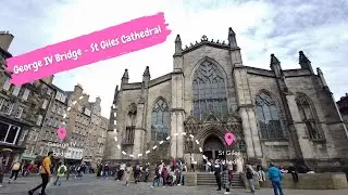 4K Walk in Edinburgh | George IV Bridge to St Giles | Edinburgh Like a Local
