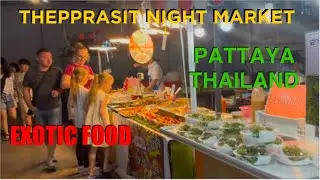 How is Thepprasit Night Market Pattaya Thailand?