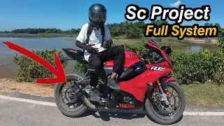 Yamaha R15M SC Project Exhaust 🔥 Full System Sound Test | Superbike Feel on Indian Roads