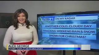 Tracking weekend rain and snow chances