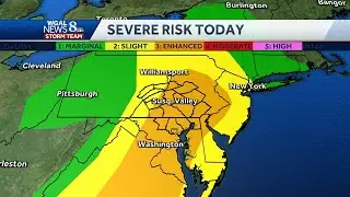 National Weather Service Storm Prediction Center expands enhanced risk area in south-central Pa.