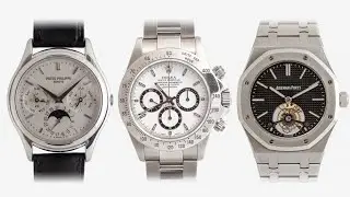 мы прощаемся... с самыми дорогими на сегодняшний день часами Rolex, Patek, Audemars Piguet!