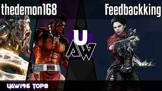 Killer Instinct - UAW196 Top 8 - thedemon168 vs. Feedbackking [Match 6/14 - Winners Semifinals]