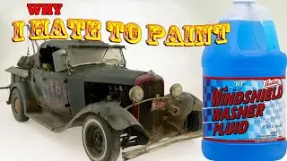 An Idiot's Guide to Thinning Acrylic Paint With Windshield Washer Fluid
