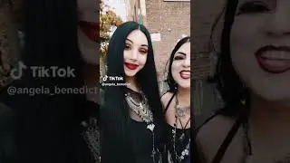 When you photobomb your friends video 😂 #youtube #shorts #goth #friends