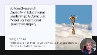 WCQR2026_334446: Building Research Capacity in Educational Leadership: A Curricular Model for...
