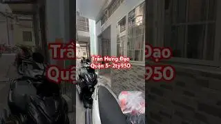 New 2-story house on Tran Hung Dao Street, Ward 1, District 5, with a convenient alleyway. Price:...