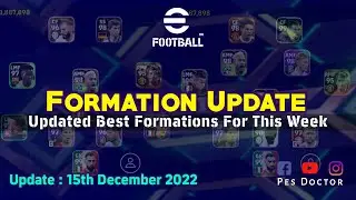 Formation Update With Playstyle Guide - Available Best Hidden Formations in eFootball 2023 Mobile