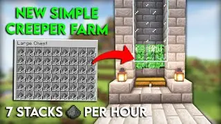 NEW Minecraft 1.19 CREEPER FARM TUTORIAL in Minecraft Bedrock (MCPE/Xbox/PS4/Nintendo Switch/PC)