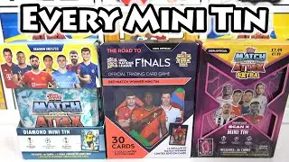 Opening Every MATCH ATTAX 2021/22 Mini Tin | Match Attax 101 | Match Attax Extra | Match Attax