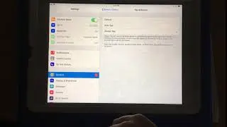Tap Behavior