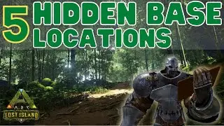 5 Best Hidden Base Locations on Lost Island | Ark Survival Evolved