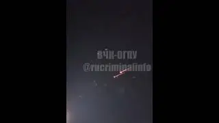 Американские THAAD   осуществляют заотмосферный перехват над #Хайфа иранской ракеты