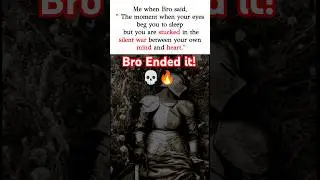 When Bro said💯🔥🤔 l Day 1/60 V78 l Extended Series l The moment l #shorts #quotes #motivation #life .