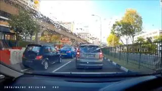 Reckless taxi