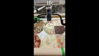 Pass over 'Cathedral Window' -  Another Comfort Charity Quilt