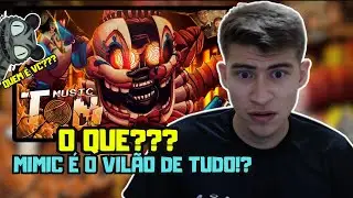 M&Uacute;LTIPLOS FINAIS!? REACT Criatura Espelho | Mimic2 (FNAF: SotM) | Papyrus Da Batata // FEITOSA