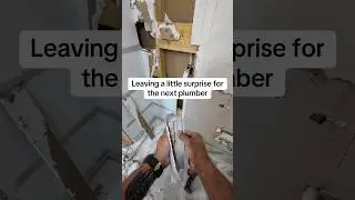 Gotta make it up to the plumbers 💜 #contractors #carpenters #constructionfails #plumber #diyfail