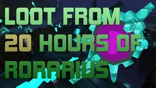 Loot from 20 hours of Rorarius