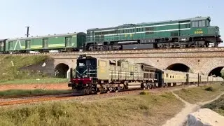 Proud Of Pakistan Railway Trains Green Line And Pak Business Express 