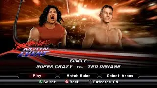 WWE SmackDown vs. RAW 2009 - Super Crazy vs. Ted DiBiase Jr.