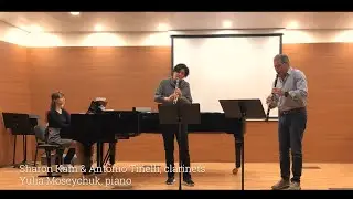 SHARON KAM, Clarinet Masterclass at the Conservatorio di Musica 