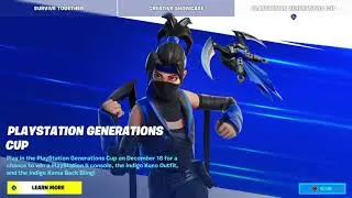 Fortnite PlayStation Generations Cup  - Enter for a chance to Win a PS5 - in 2 days!!!