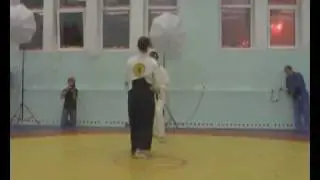 Real Aikido Marat Radikovich 3-Dan - Examination on 2-Dan 2006 year.