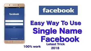 How to create without name Facebook account#kingmujeebrehman