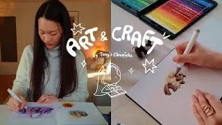 Art & Craft #2 🎨 | Trying Ohuhu Markers & Starting a New Sketchbook