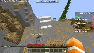 Hunger Games Hacker On Mineplex. get banned noob