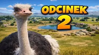 Planet Zoo Gameplay PL #2 | Pierwszy wybieg dla strusi