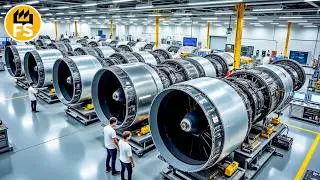 40,000 Engines a Year! ✈️ How They Build the Heart of a Boeing? 🔧🔥