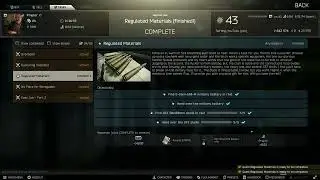 Escape From Tarkov Quest ไทย - Regulated Materials
