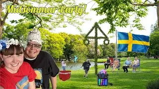Celebrating the National Day of Sweden! Midsommar Party - Karaoke, Preparation, Swedish Food & MORE!