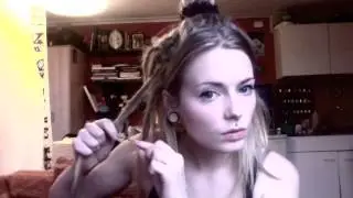 Blond dreads 2,5 months clean up