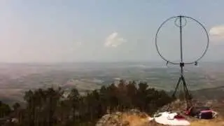 DXLOOP qso dal Belvedere del Monte Serra by IK5XCT